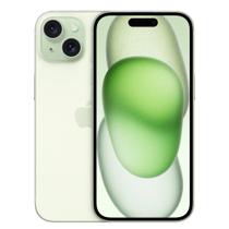 iPhone 15 Apple (256GB) Verde, Tela de 6,1", 5G e Câmera de 48 MP