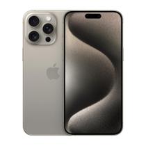 iPhone 15 Pro Max Apple 512GB Natural Titanium, Tela 6.7", Câmera Tripla 48MP + Selfie 24MP - MU7E3BE/A