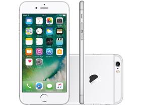 iPhone 6s Apple 32GB Prata 4G Tela 4.7” Retina - Câm. 12MP + Selfie 5MP iOS 11 Chip A9 Touch ID