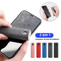 iPhone iPad Apple Phone Screen Cleaner 2 Em 1 Spray Removedor De Poeira Pano De Microfibra Para