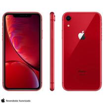 iPhone XR 64GB (PRODUCT) RED, com Tela de 6,1", 4G e Câmera de 12 MP - MH6P3BR/A - APPLE