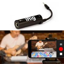 iRig Conversor Interface de Áudio para celular áudio Profissional da mesa de som