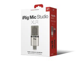 Irig Mic Studio Xlr - Microfone Condensador Xlr - Ik multimedia