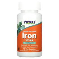 Iron, Ferro, Dupla Força, 36 mg, now foods