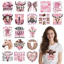 Iron on Patches Shejdgart Dtf Transfers Western Cowgirl x20