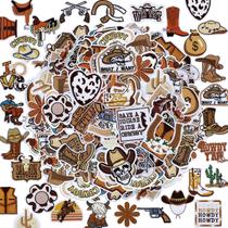 Iron on Patches Thiccywoov Halloween Cowboy Brown 80 unidades Iron on Patches Thiccywoov Halloween Cowboy Brown 80 unidades