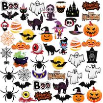 Iron on Patches Yuxung Halloween Boo Pumpkin Bat Ghost Cat Iron on Patches Yuxung Halloween Boo Pumpkin Bat Ghost Cat
