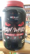 Iron whey 100% conc com 3g creatina 900g pote Iron whey 100% conc com 3g creatina 900g pote