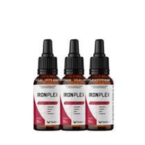 IronPlex 30 ml 3 frascos - original