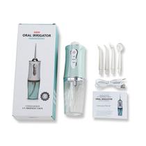Irrigador Bucal Elétric Portatil Jato Água Limpador Dentário Irrigador Bucal Elétric Portatil Jato Água Limpador Dentário