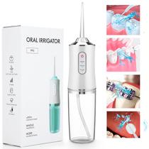 Irrigador Bucal Elétrico Jato D Água Limpador Oral Bucal +b