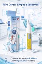 Irrigador Bucal Limpador Oral Dentes Gengivas Jato de Água Dental Power Floss Limpeza Aparelho Saúde Dentária Portátil Sem Fio Fácil de Usar e Limpar