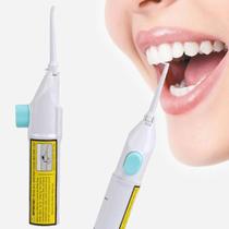 Irrigador Bucal Limpador Oral Dentes Gengivas Jato de Água Dental Power Floss Limpeza Aparelho Saúde Dentária Portátil Sem Fio Fácil de Usar e Limpar Irrigador Bucal Limpador Oral Dentes Gengivas Jato de Água Dental Power Floss Limpeza Aparelho Saúde Dentária Portátil Sem Fio Fácil de Usar e Limpar
