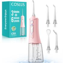 Irrigador bucal portátil COSLUS C51, 3 modos, 6 níveis de pressão Irrigador bucal portátil COSLUS C51, 3 modos, 6 níveis de pressão