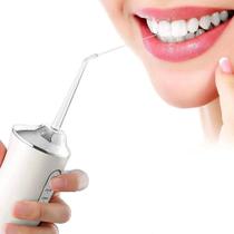 Irrigador Dental Portátil Recarregável USB 220ml Jato de Limpeza Dental