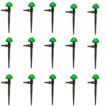 Irrigador Jardim Vulcão + Haste Adaptador Mangueira 18 Unidades