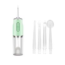 Irrigador Oral 220ml - Jato Supersônico Limpeza Completa 3 Modos 4 Bicos IPX7 USB-C Portátil Irrigador Oral 220ml - Jato Supersônico Limpeza Completa 3 Modos 4 Bicos IPX7 USB-C Portátil