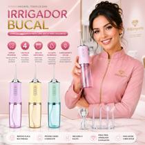 Irrigador Oral Bucal Limpador Proteses Protocolosfixasmóveis e aparelhos Ortodônticos Potente Bivolt
