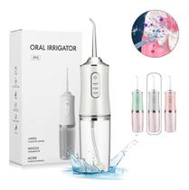 Irrigador Oral Bucal Portátil Limpeza Profunda Water Flosser Bivolt USB CORES