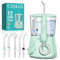 Irrigador Oral COSLUS E2 com 12 Pressões, Reservatório de 600ml e 5 Bicos Irrigador Oral COSLUS E2 com 12 Pressões, Reservatório de 600ml e 5 Bicos
