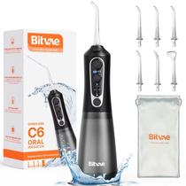 Irrigador Oral Denta Premium com 6 Bicos para Higiene Bucal 15 modos de Intensidade 300ml InMetro Irrigador Oral Denta Premium com 6 Bicos para Higiene Bucal 15 modos de Intensidade 300ml InMetro