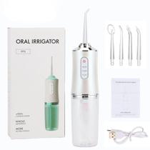 Irrigador Oral Dental Bucal Portátil Recarregável