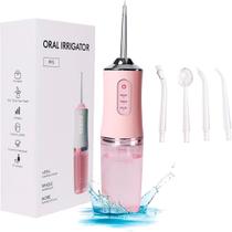 Irrigador Oral Dental Bucal Power Floss Oficial 4 Bicos USB