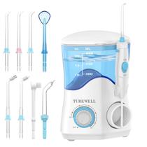 Irrigador Oral Dental TUREWELL - 600ml com 10 Níveis de Pressão
