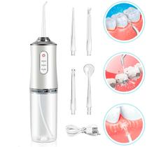 Irrigador Oral Elétrico 4 Bicos Prótese Ortodôntica