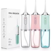 Irrigador Oral Eletrico Portatil Higiene Bucal Dental com Jato agua Limpador