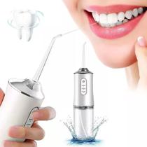 Irrigador Oral Elétrico Portátil Jato Água Limpador Dentário Bucal