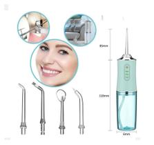 Irrigador Oral Elétrico Recarregável Higiene Limpeza Bucal Dental Jato D'água