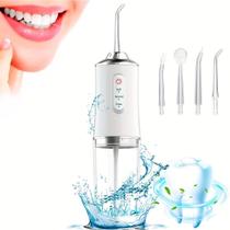 Irrigador Oral Limpeza Bucal Dental Jato De Água 4 Bicos USB