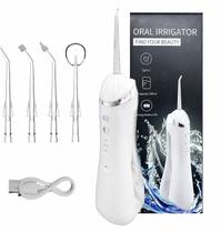 Irrigador Oral Limpeza Bucal Portatil 3 Modos De Uso Premium Irrigador Oral Limpeza Bucal Portatil 3 Modos De Uso Premium