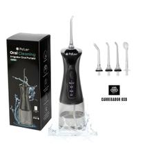 Irrigador Oral Portátil Recarregável Limpeza Bucal Polar Irrigador Oral Portátil Recarregável Limpeza Bucal Polar