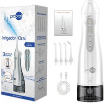 Irrigador Oral ProOral D52 300ml Portátil Recarregável 4 Bicos Irrigador Oral ProOral D52 300ml Portátil Recarregável 4 Bicos