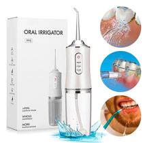 Irrigador Oral Recarregável Jet Clean Fio Dental Ortodôntico