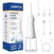 Irrigador Oral RUMFFLYE FC5570 300ml 4 Modos 5 Bicos Irrigador Oral RUMFFLYE FC5570 300ml 4 Modos 5 Bicos