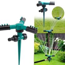Irrigador Rotativo Com 3 Bicos 360 Graus ideal para Jardim Grama Gramado