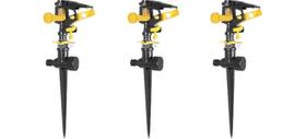 Irrigador Setorial Tipo Espiga Vonder Kit 3 Pçs Horta Jardim