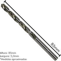 Irwin Broca Aco Rapido 5,0Mm - Kit C/10 Pc
