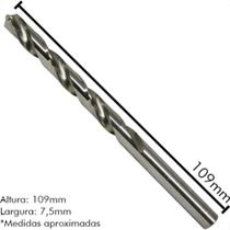 Irwin Broca Aco Rapido 7,5Mm - Kit C/5 Pc