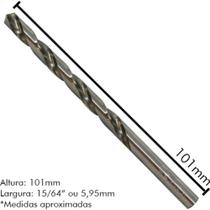 Irwin Broca Aco Rapido M 15/64 - Kit C/10 Pc