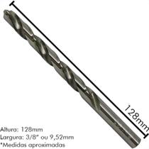 Irwin Broca Aco Rapido S 3/8 - Kit C/5 Pc