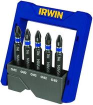 IRWIN Conjunto de Pontas de Impacto para Parafusadeira Power Bit Fenda Cruzada PH2 de 5 Peças IRWIN Conjunto de Pontas de Impacto para Parafusadeira Power Bit Fenda Cruzada PH2 de 5 Peças