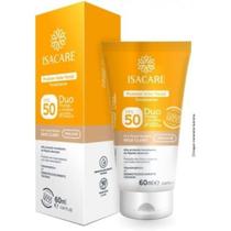 Isacare Protetor Solar Facial Toque Seco (bege Claro) Fps50 60ml Isacare Protetor Solar Facial Toque Seco (bege Claro) Fps50 60ml