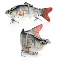 Isca Articulada 6 Sessões Lambari Artificial Lambari Ideal Para Tucunaré e Dourado