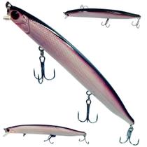 Isca Artificial 3 Garatéias 13.5cm 18.5gr Tucunaré Robalo