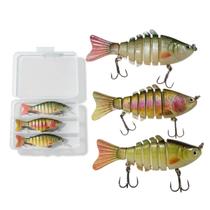Isca Artificial 3 Peixe Pescaria Pesca Camping Alto Realismo Robalo Captura Lambari Rio Lagoa Mar Isca Artificial 3 Peixe Pescaria Pesca Camping Alto Realismo Robalo Captura Lambari Rio Lagoa Mar