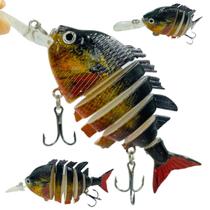 Isca Artificial Articulada Fundo Tucunaré Traíras 10cm 16.5g